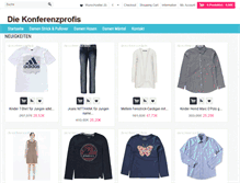 Tablet Screenshot of die-konferenzprofis.de